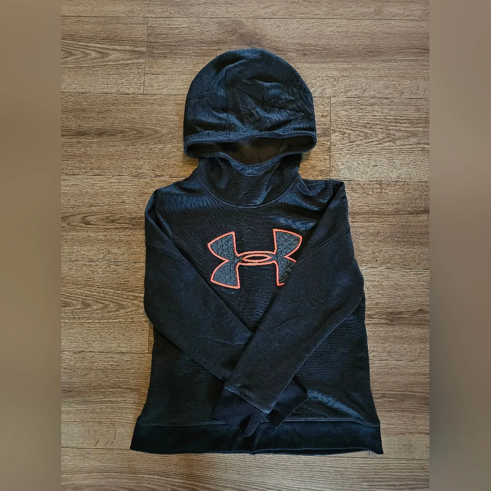 Under Armour Women's Charcoal Hoodie, Size Medium
